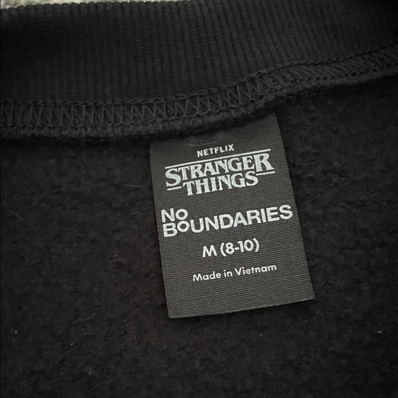 No Boundaries Stranger Things Crewneck Sweatshirt NWOT - Picture 3 of 3